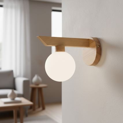 Applique ANTONIO 1xG9/5W/230V rovere/bianco