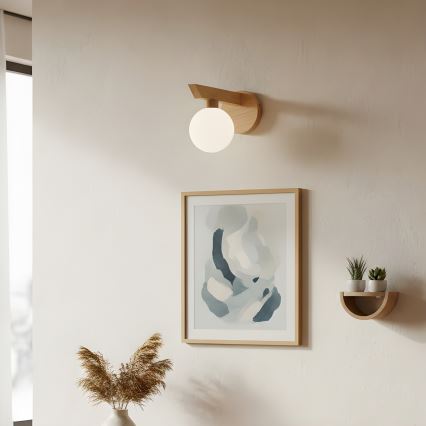 Applique ANTONIO 1xG9/5W/230V rovere/bianco