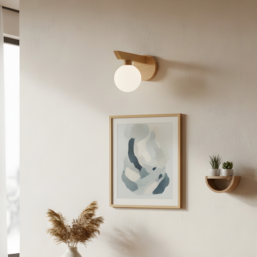 Applique ANTONIO 1xG9/5W/230V rovere/bianco