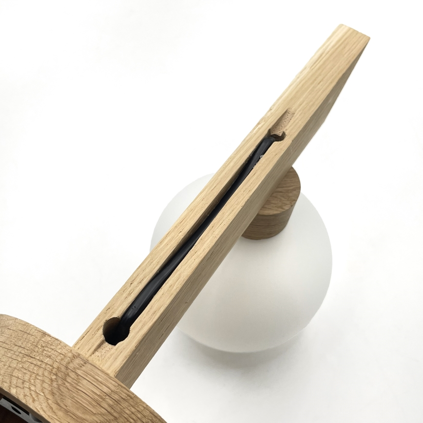 Applique ANTONIO 1xG9/5W/230V rovere/bianco