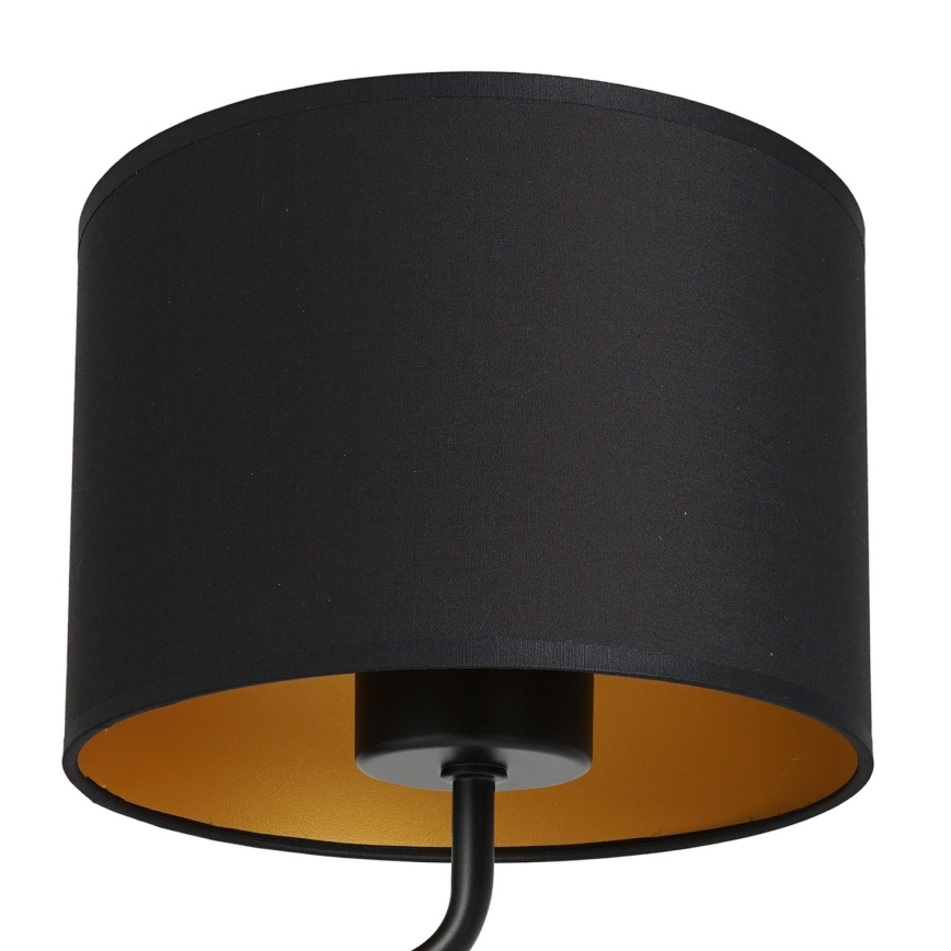 Applique ARDEN 1xE27/60W/230V nero/oro