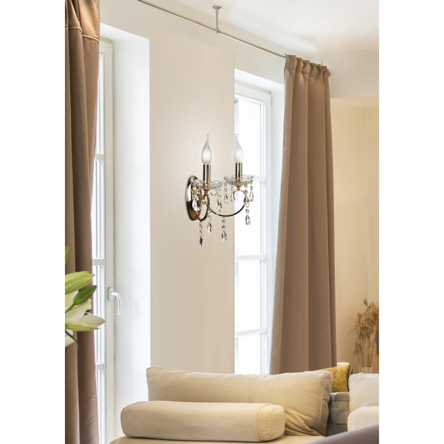 Applique AURORA 2xE14/40W/230V