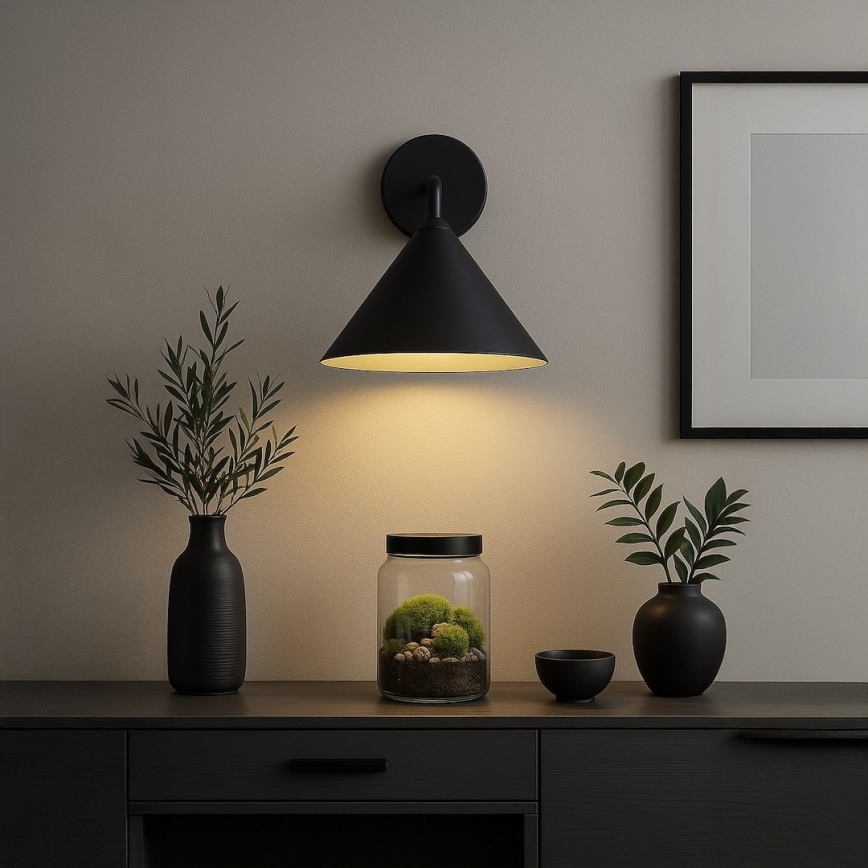 Applique CAPITAL 1xGX53/15W/230V nera