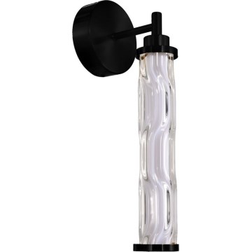 Applique CORTE LED/10W/230V nera