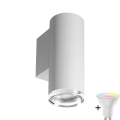 Applique da bagno dimmerabile LED RGBW TURYN 1xGU10/6,5W/230V 2700-6500K Wi-Fi IP44 bianco