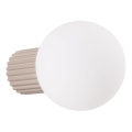 Applique da bagno HALO 1xG9/8W/230V diametro 12 cm IP44 beige