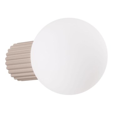 Applique da bagno HALO 1xG9/8W/230V diametro 12 cm IP44 beige