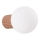 Applique da bagno HALO 1xG9/8W/230V diametro 12 cm IP44 marrone