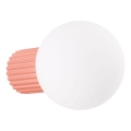 Applique da bagno HALO 1xG9/8W/230V diametro 12 cm IP44 rosa