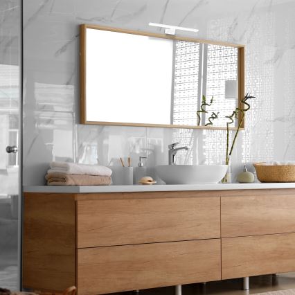 Applique da bagno LED SHINE 7W 230V 30 cm IP44 bianco