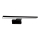 Applique da bagno LED SHINE/7W/230V 30 cm IP44 nero