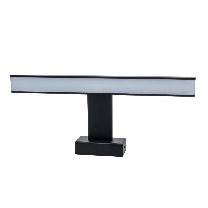 Applique da bagno LED SHINE/7W/230V 30 cm IP44 nero