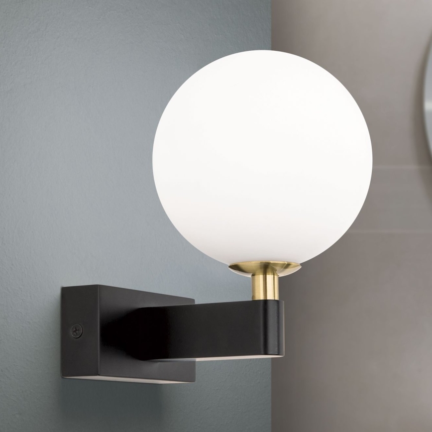 Applique da bagno MARA 1xG9/20W/230V IP44 nero