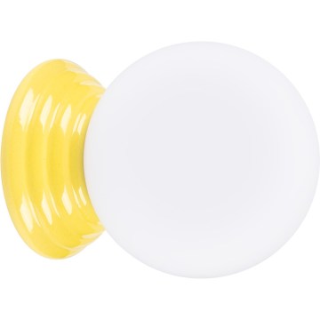 Applique da bagno ZORI 1xG9/8W/230V IP44 gialla