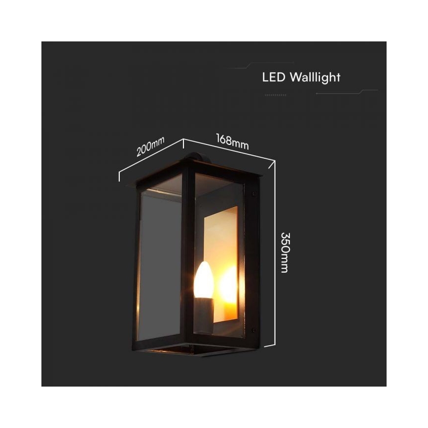 Applique da esterno 1xE14/30W/230V IP65