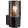 Applique da esterno 1xE27/40W/230V IP44 nero/fumé