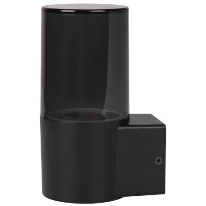 Applique da esterno 1xE27/40W/230V IP44 nero/fumé