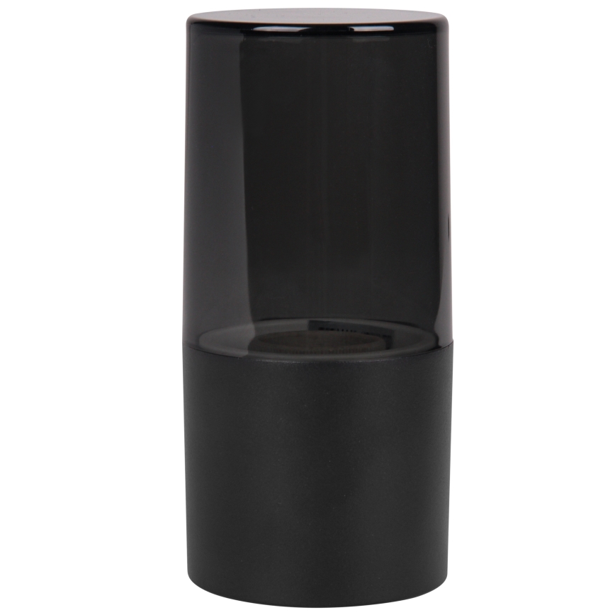Applique da esterno 1xE27/40W/230V IP44 nero/fumé