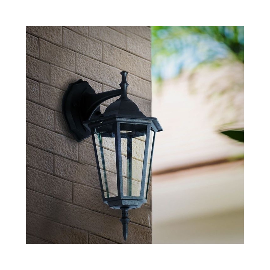 Applique da esterno 1xE27/40W/230V IP44 nero