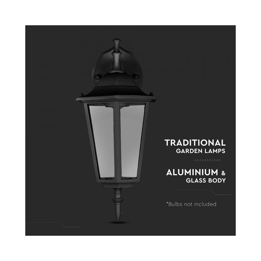 Applique da esterno 1xE27/40W/230V IP44 nero