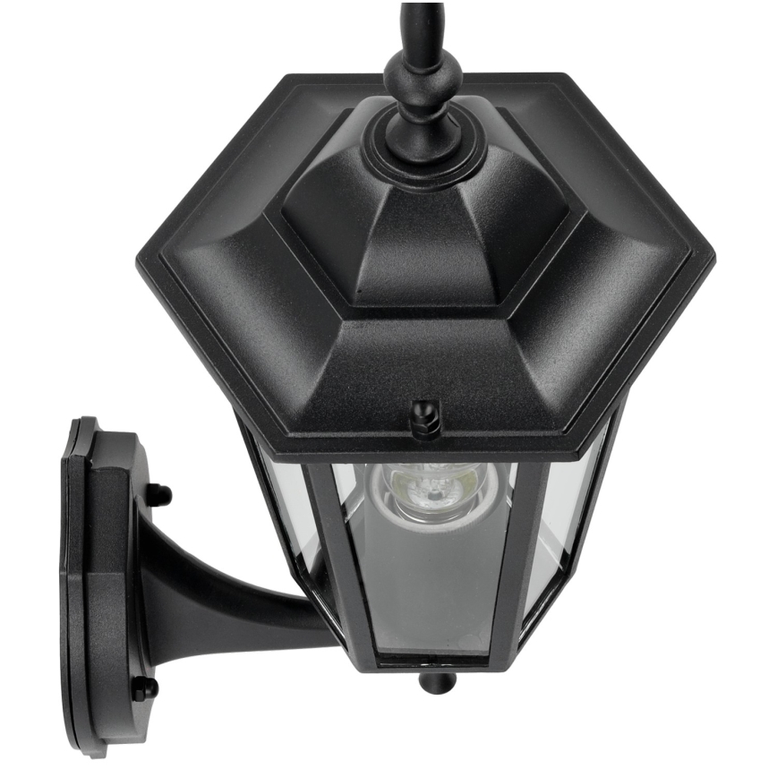 Applique da esterno 1xE27/60W/230V IP44 nera