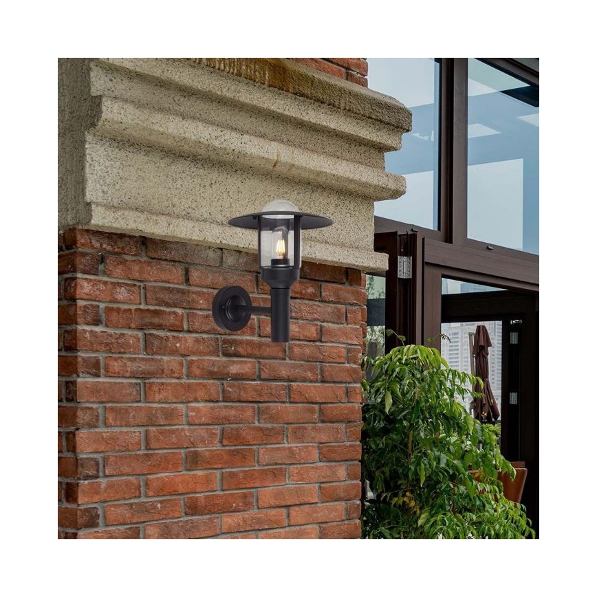 Applique da esterno 1xE27/60W/230V IP44 nero