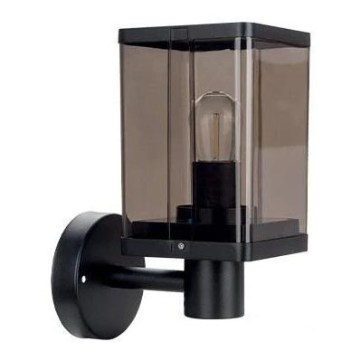 Applique da esterno 1xE27/60W/230V IP44 nero/marrone fumé
