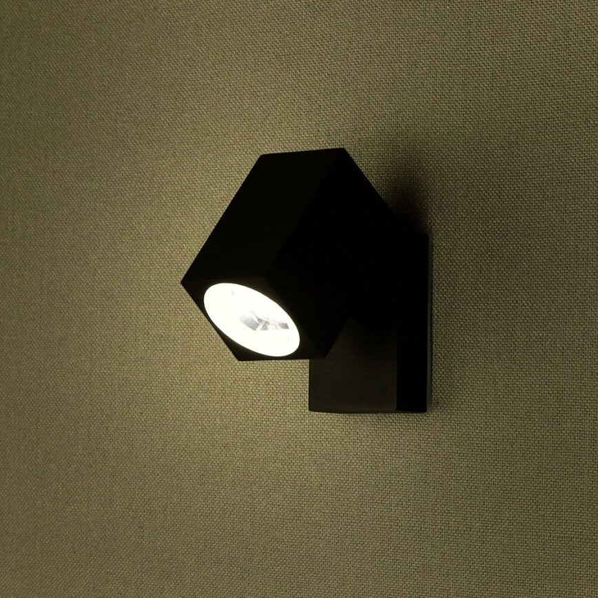 Applique da esterno 1xGU10/35W/230V IP44 nero