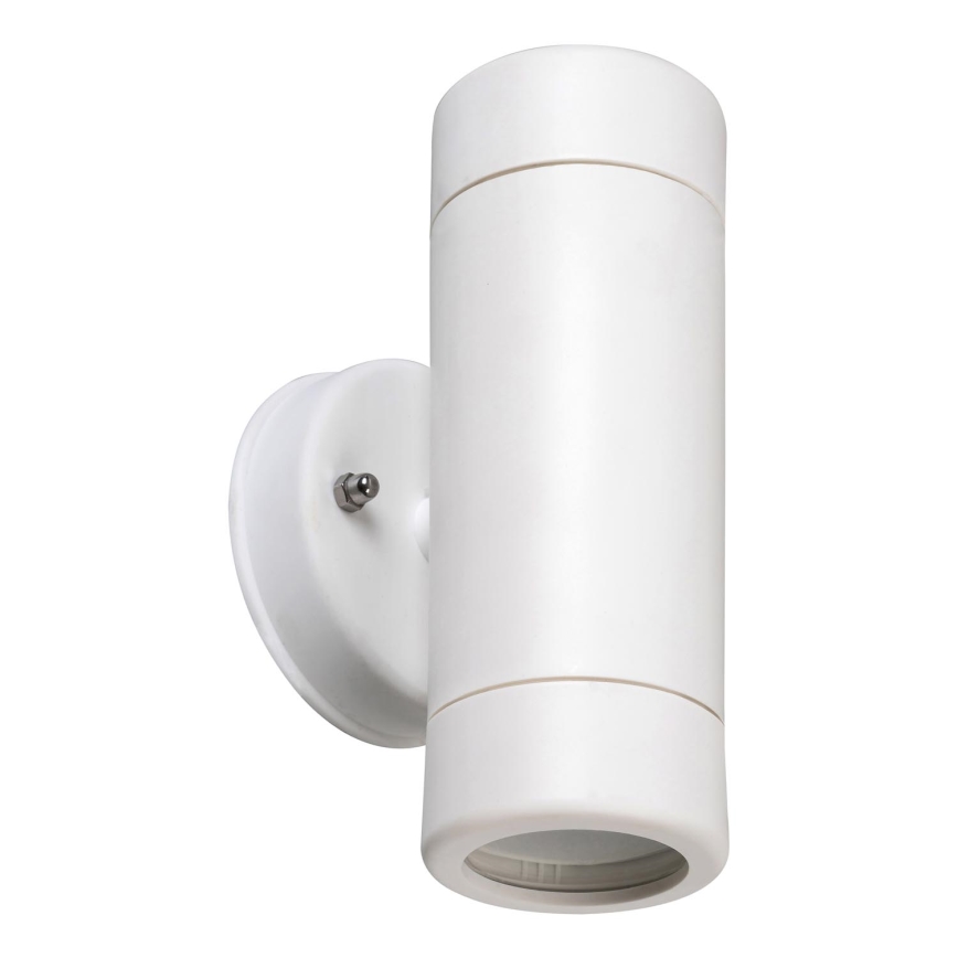 Esterno Ip44 10w Da 2xgu10 Applique 230v Bianco hrtsdQCx