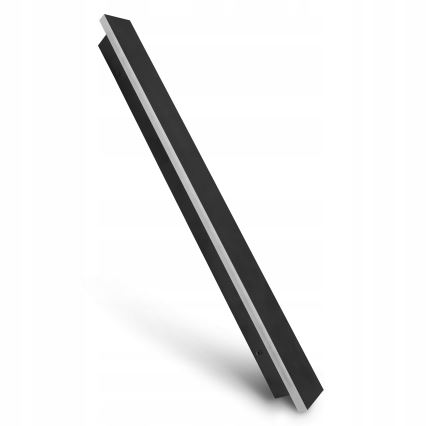 Applique da esterno a LED 30W/230V 100 cm IP65 nero