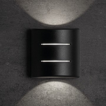 Applique da esterno a LED REFAZI LED/6W/230V IP54 nera
