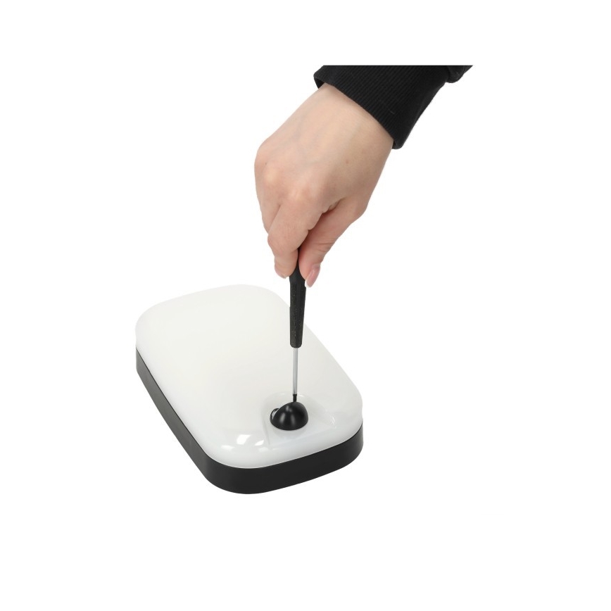 LED Lampada da parete per esterni con sensore di movimento e crepuscolare BAVANO LED/15W/230V 3000/4000/5700K IP54