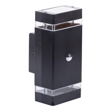 Applique da esterno con sensore NIZZA 2xGU10/35W/230V IP65