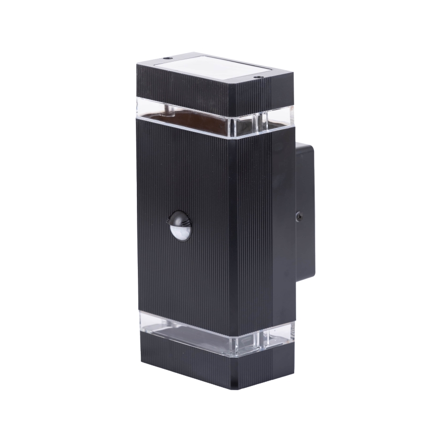 Applique da esterno con sensore NIZZA 2xGU10/35W/230V IP65