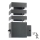 Applique da esterno con sensore TEKSAS 1xE27/12W/230V IP44 antracite