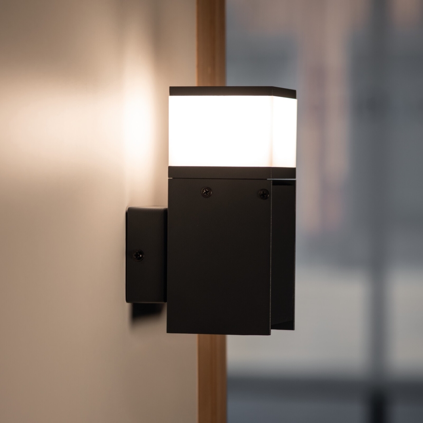 Applique da esterno DASTEN 1xG9/11W/230V IP44 nero