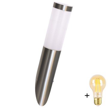 Applique da esterno dimmerabile a LED LIVIA 1xE27/6W/230V 2700-6500K Wi-Fi IP44 argento