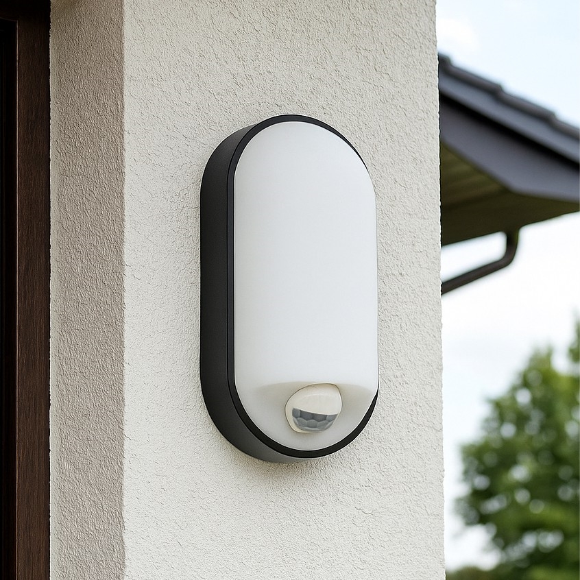 Applique da esterno dimmerabile con sensore di movimento LED/12/15/18W/230V 3000K/4000K/6500K IP65 nero/bianco