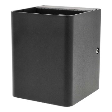 Applique da esterno dimmerabile SmartLife LED RGBW 12W/230V IP65 Wi-Fi Tuya nero