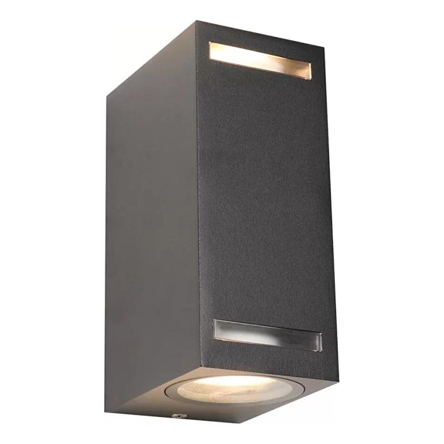 Applique da esterno FAVEIRA 2xGU10/7W/230V IP44 antracite