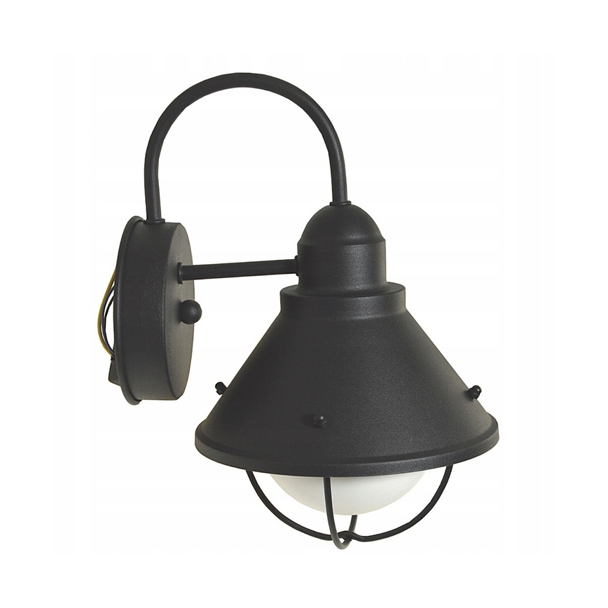 Applique da esterno LAVINA 1xE27/60W/230V IP44 nero
