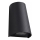 Applique da esterno LED/11W/230V IP65 nera