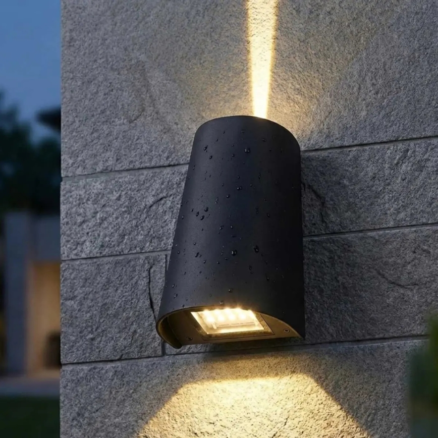 Applique da esterno LED/11W/230V IP65 nera