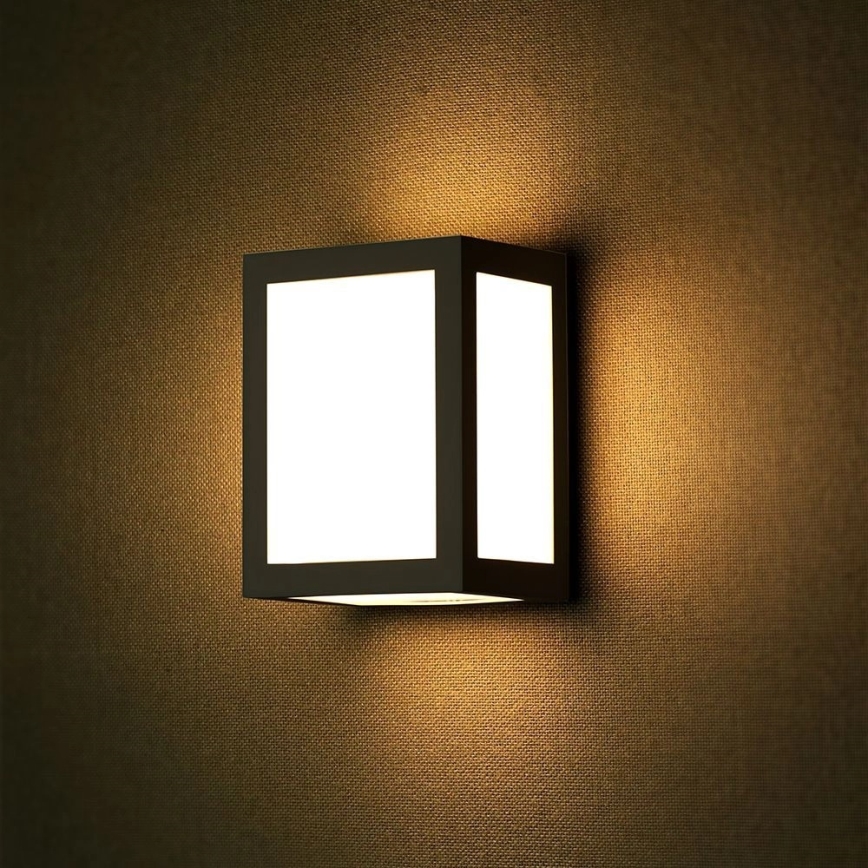 Applique da esterno LED/12W/230V 3000K IP65 nero