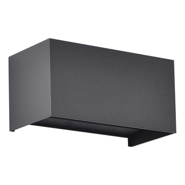 Applique da esterno LED/24W/230V 4000K IP65 nero