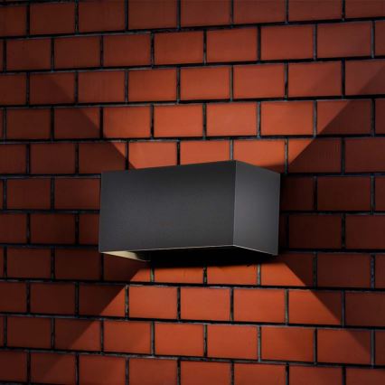 Applique da esterno LED/24W/230V 4000K IP65 nero
