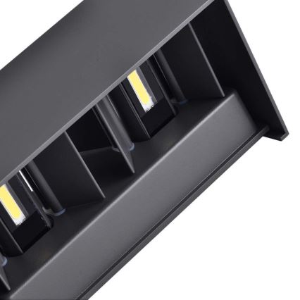 Applique da esterno LED/24W/230V 4000K IP65 nero