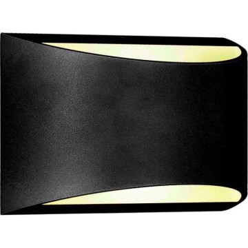Applique da esterno LED 9W/230V 4000K IP54 nera