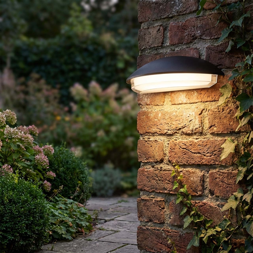 Applique da esterno LED ALABAMA LED/12W/230V IP54 nero