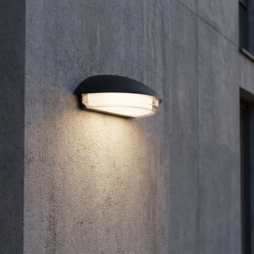 Applique da esterno LED ALABAMA LED/12W/230V IP54 nero